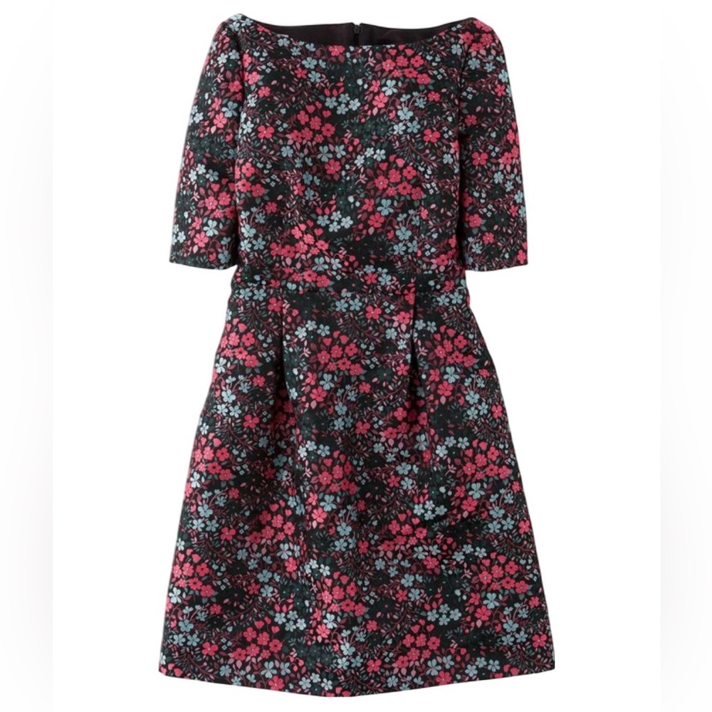 Boden Floral Jacquard Dress